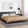 vidaXL Duvet Invernale Oro 220 x 240 cm Satin e Micropile