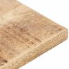 vidaXL Piano Tavolo in Legno Massello di Mango 15-16 mm 80x80 cm