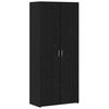 vidaXL Credenza Rovere Nero 80 x 42 x 185 cm