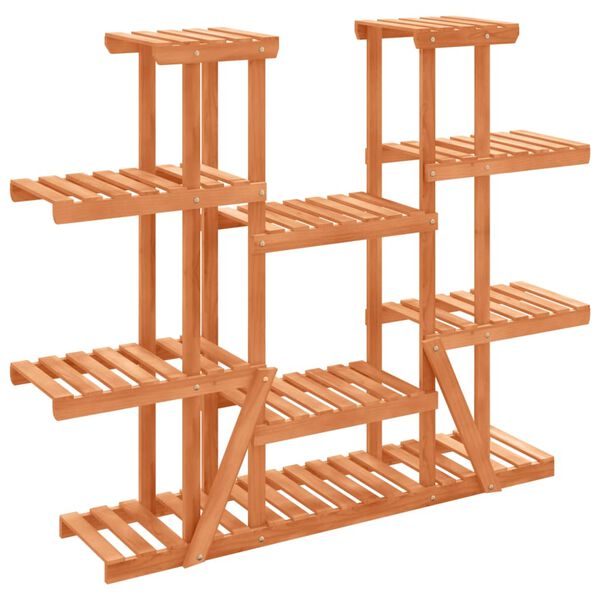 vidaXL Portafiori 110x25x110,5 cm in Legno Massello di Abete