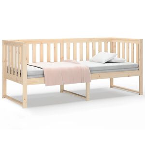 vidaXL Dormeuse senza Materasso 75x190 cm in Legno Massello di Pino