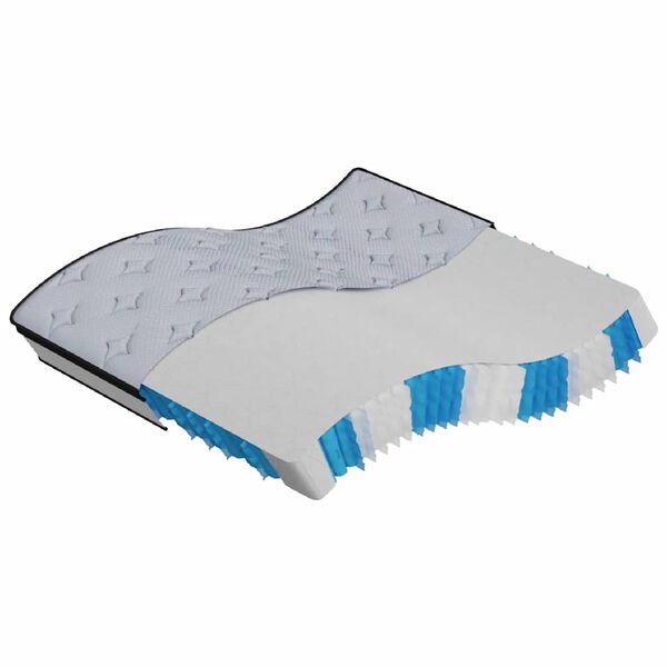 vidaXL Materasso a Molle Insacchettate Medio 160x200cm Super King