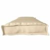 vidaXL Cuscino per pallet Beige 180 x 40 x 8 cm Tessuto Oxford