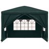 vidaXL Tenda per Feste 3x3 m Verde