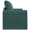 vidaXL Divano letto Verde Scuro 148 x 71 x 83 cm Velluto