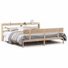 vidaXL Letto senza Materasso 200x200 cm in Legno Massello di Pino