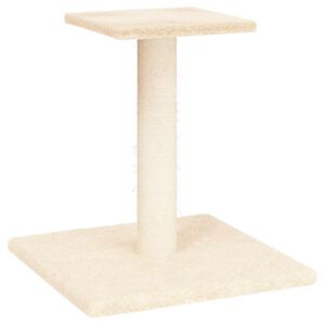 vidaXL Palo Tiragraffi per Gatti con Piattaforma Crema 38 cm