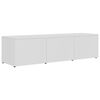 vidaXL Mobile Porta TV Bianco 120x34x30 cm in Legno Multistrato