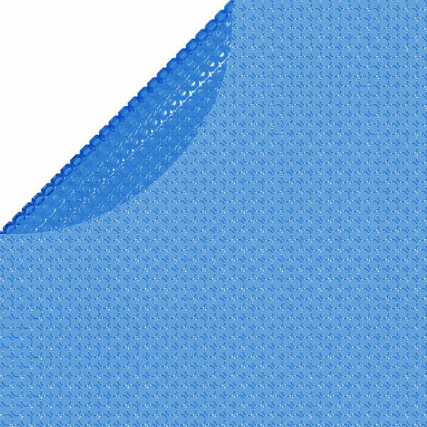 vidaXL Pellicola Galleggiante Solare PE Rotonda 300 cm per Piscina Blu