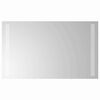 vidaXL Specchio da bagno LED Trasparente 60 x 30 cm vetro temperato