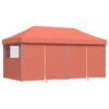 vidaXL Tenda Party Terracotta 292 x 580 x 315 cm Tessuto Oxford