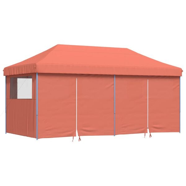 vidaXL Tenda Party Terracotta 292 x 580 x 315 cm Tessuto Oxford