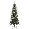 vidaXL Albero di Natale artificiale con 300 LED Verde 210 cm