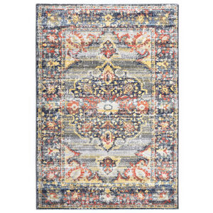 vidaXL Tappeto Blu 160x230 cm in PP