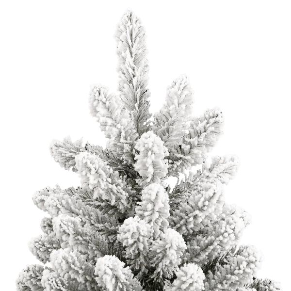 vidaXL Albero Natale Artificiale Incernierato con Neve Fioccata 180 cm