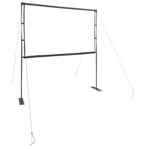vidaXL Schermo di proiezione con supporti 90 pollici 16:9