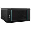 vidaXL Armadietto di rete Nero 60 x 60 x 35 cm Acciaio
