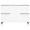 vidaXL Mobile da Bagno Bianco 80x33x60 cm in Legno Multistrato