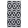 vidaXL Tappeto da Esterni ARAKIL Nero 160x230 cm in PP