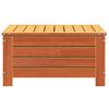 vidaXL Poggiapiedi Giardino Marrone Cera 62x63,5x32 cm Massello Pino