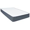vidaXL Materasso a Molle Insacchettate 190x140x20 cm Morbidezza Media in Tessuto