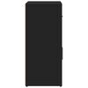 vidaXL Credenza Nero 60x31x70 cm in Legno Multistrato