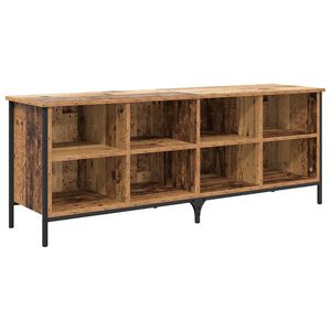 vidaXL Mobile per scarpe 131 x 35 x 50 cm Legno ingegnerizzato e ferro