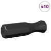 vidaXL Maniglie per il tavolo da football 10 pcs Nero