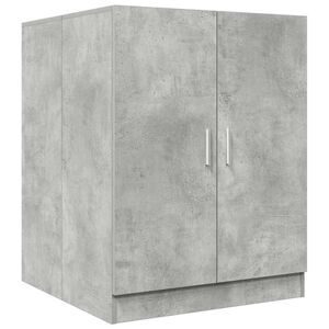 vidaXL Mobile per Lavatrice Grigio Cemento 70,5x71,5x91,5 cm
