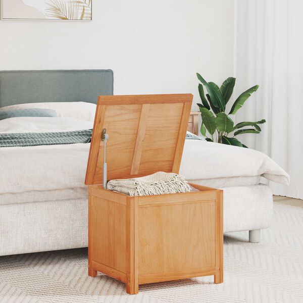 vidaXL Scatola di Stoccaggio Naturale 50 x 45 x 45 cm