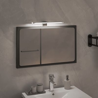 vidaXL Luce a LED per Specchio 5,5 W Bianco freddo 30 cm 6000 K