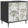 vidaXL Mobile da Bagno GOTHA Rovere Nero 60 x 40 x 61 cm