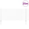 vidaXL Recinzione e Posto Argento 1 x 25 m Acciaio