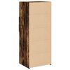 vidaXL Credenza Rovere Fumo 50x42,5x124 cm in Legno Multistrato