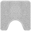 vidaXL Set di tappetini antiscivolo per il bagno 2 pcs Grigio PP