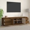 vidaXL Mobile Porta TV ambra 176x37x47,5 cm in Legno Massello di Pino