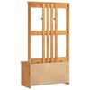 vidaXL Albero da Ingresso SANDNES 87x40x159,5 cm in Legno di Pino