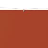 vidaXL Paravento Verticale Terracotta 140x360 cm in Tessuto Oxford