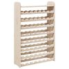 vidaXL Portavini con Pannello Superiore 72,5x25x111,5 cm Massello Pino