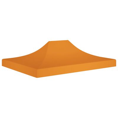 vidaXL Tetto per Tendone per Feste 4x3 m Arancione 270 g/m²