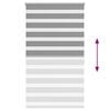 vidaXL Tenda a rullo oscurante zebra 80x175cm grigia