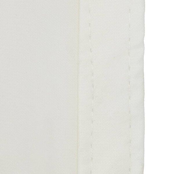 Livin'outdoor Vela Parasole Como in Poliestere Quadrata 5x5 m Bianca