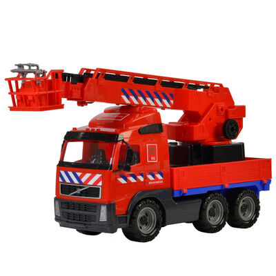 Polesie Camion dei Pompieri Giocattolo Volvo Rosso