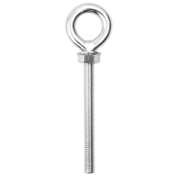 vidaXL Set Accessori per Vela Parasole 9 pz in Acciaio Inossidabile