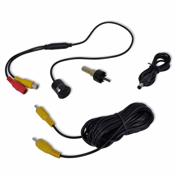 vidaXL Telecamera Retrovisore con Visione Notturna