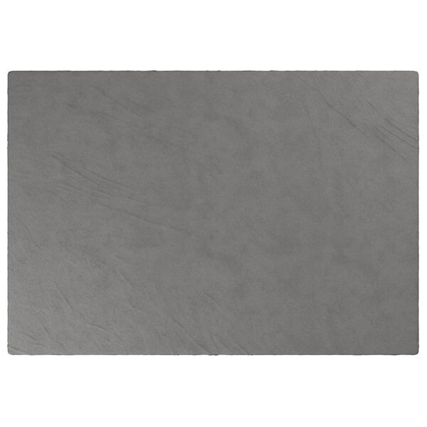 vidaXL Coperta Ponderata con Copertura Grigia 135x200 cm 6 kg Tessuto