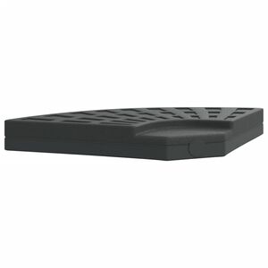 vidaXL Peso Base Ombrellone Maniglia Ombrelloni Supporto a Croce 20 kg