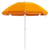 vidaXL Ombrello da giardino 160 cm Poliestere 170T Arancione