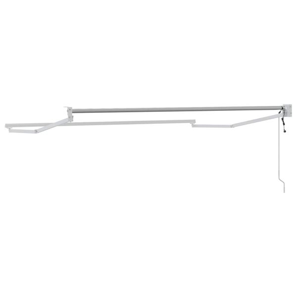 vidaXL Struttura della tenda elettrica retrattile Bianco 2,5 x 2 m