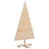 vidaXL Alberi di Natale Naturale 90 cm Legno di pino massello